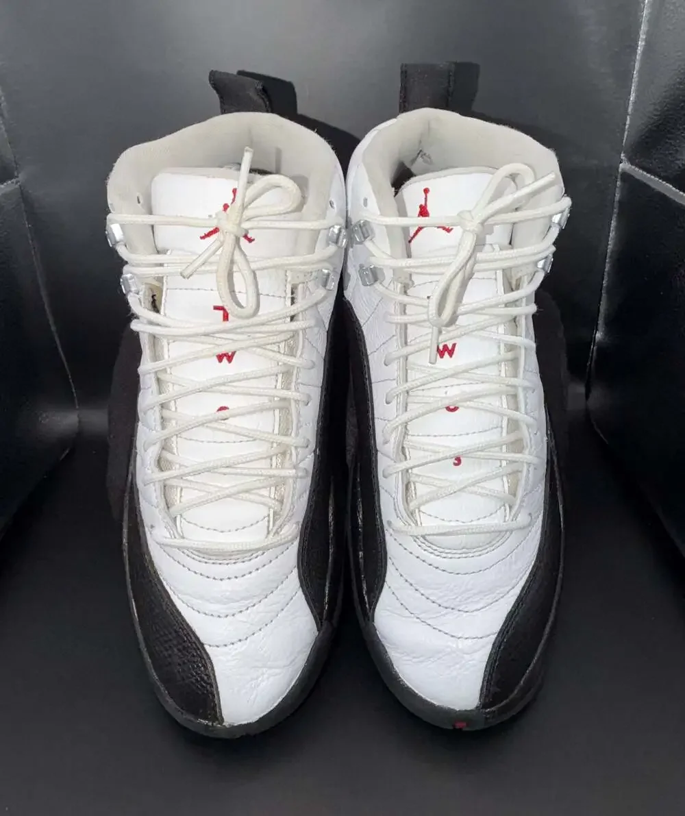 Size: 7.5y- Air Jordan 12 Retro 'Taxi Flip'